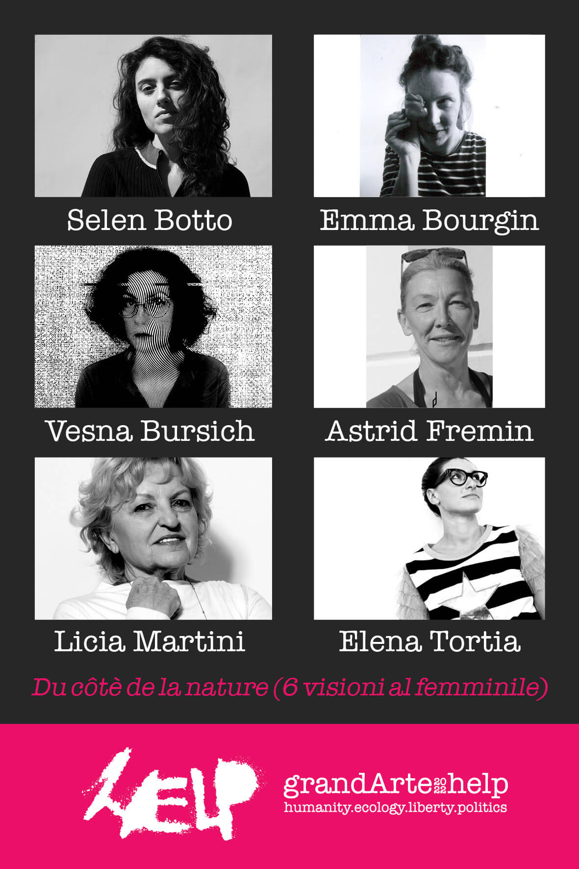 Du côtè de la nature <br> (6 visioni al femminile)