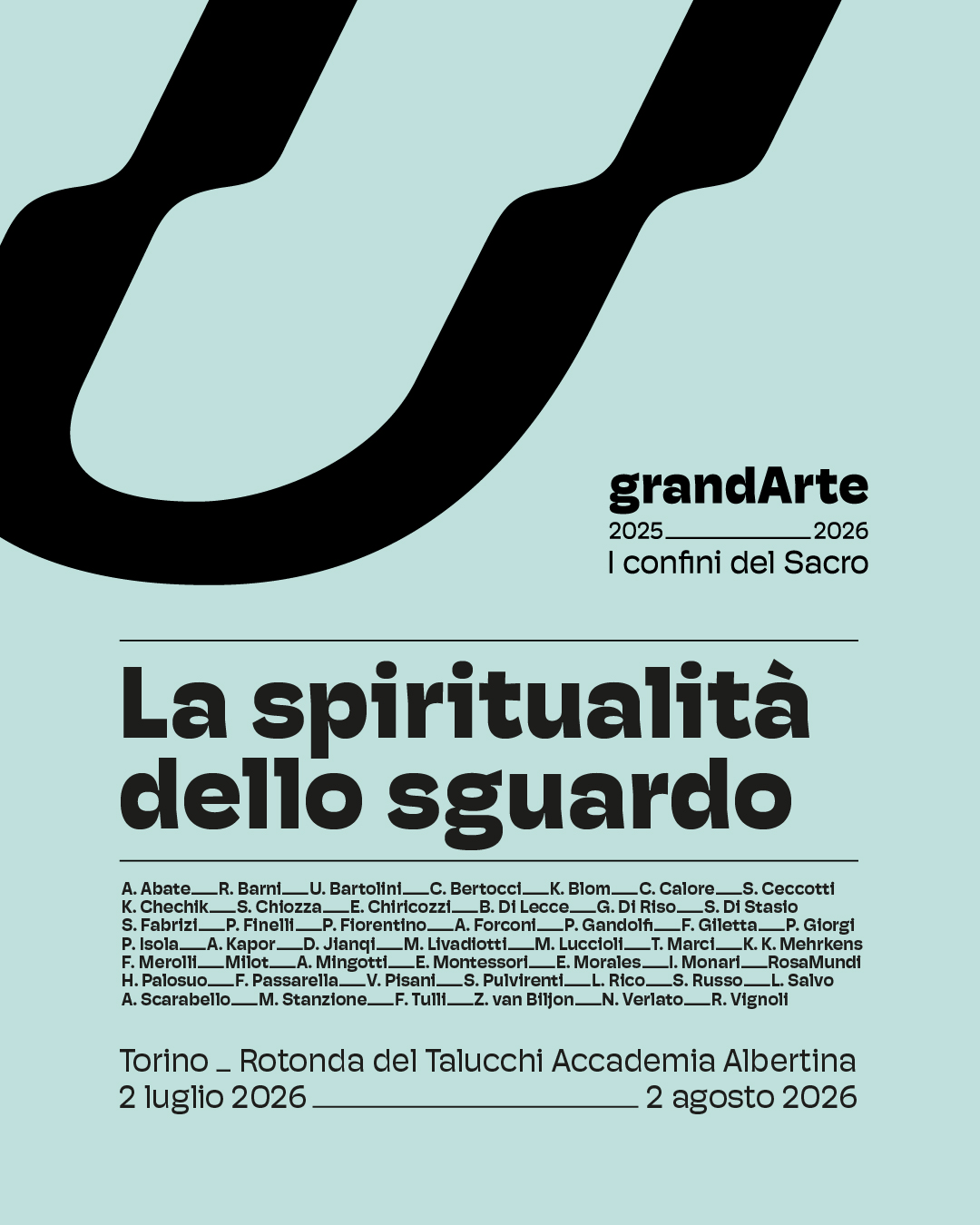 La spiritualità dello sguardo – Torino
